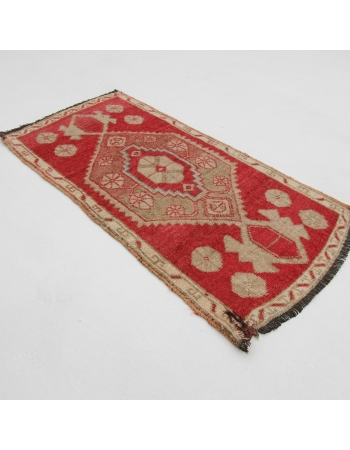 Decorative Mini Turkish Rug - 1`8" x 3`3"