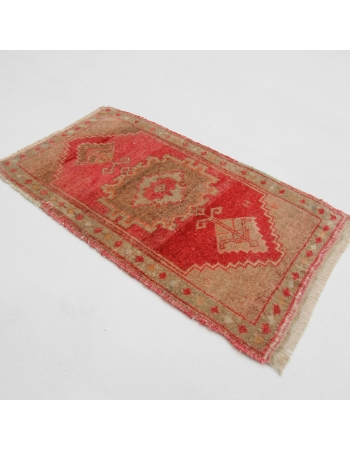 Mini Vintage Rug & Door Mat - 1`10" x 3`2"