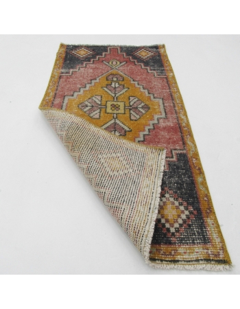 Turkish Mini Vintage Rug - 1`8" x 3`4"