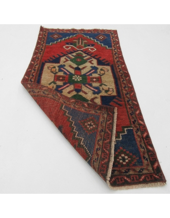 Mini Vintage Turkish Rug - 1`9" x 3`7"