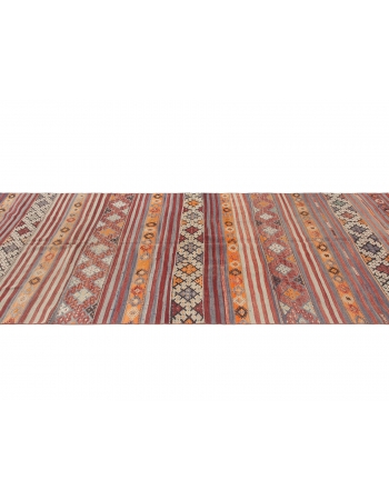 Embroidered Vintage Kilim Rug - 5`3