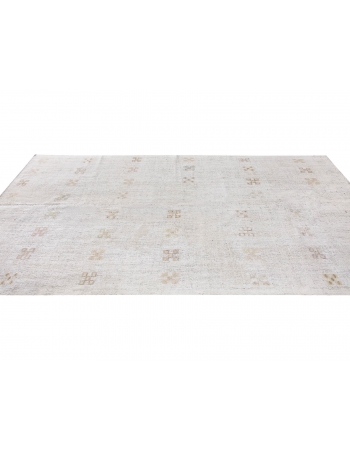 Vintage Modern Cotton Kilim Rug - 6`0