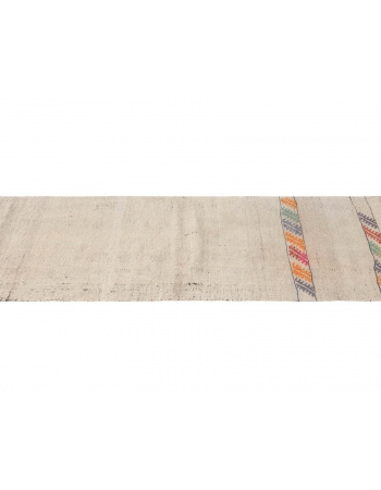 Decorative Vintage Turkish Kilim Runner - 2`0