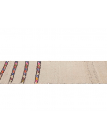 Vintage Decorative Turkish Kilim Runner - 1`10