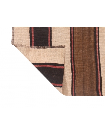 Vintage Mini Turkish Kilim Runner - 2`3