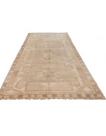 Washed Out Turkish Wool Rug - 6`4