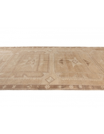 Washed Out Turkish Wool Rug - 6`4