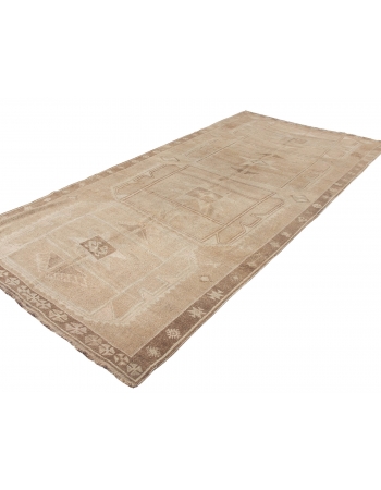 Washed Out Turkish Wool Rug - 6`4