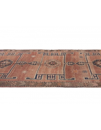 Vintage Turkish Kars Wool Rug - 6`0