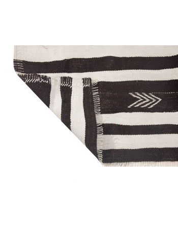 Vintage Striped Small Kilim Rug - 2`9