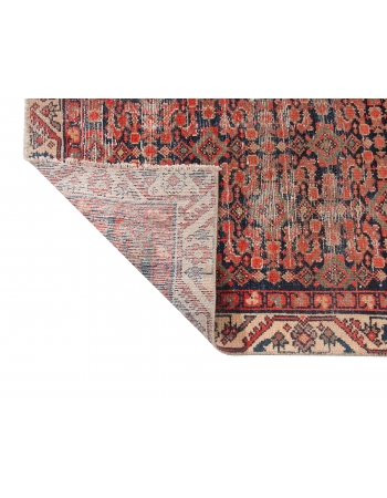 Distressed Antique Malayer Wool Rug - 3`9