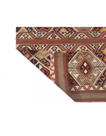 Small Vintage Turkish Kilim Rug - 2`4