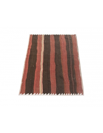 Small Vintage Decorative Kilim Rug - 2`11