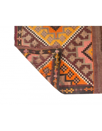 Vintage Small Decorative Kilim Rug - 4`2