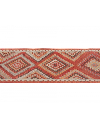 Vintage Decorative Herki Kilim Runner - 2`11