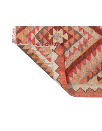 Vintage Decorative Herki Kilim Runner - 2`11