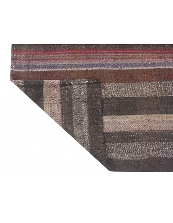 Large Vintage Turkish Modern Kilim Rug - 7`5