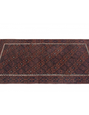 Decorative Small Vintage Afghan Wool Rug - 3`2