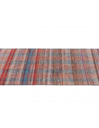 Vintage Turkish Rag Kilim Runner - 2`3