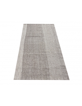 Small Gray Vintage Kilim Rug - 2`11