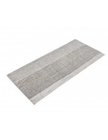 Small Gray Vintage Kilim Rug - 2`11