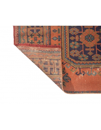 Turkish Vintage Decorative Runner Rug - 2`11