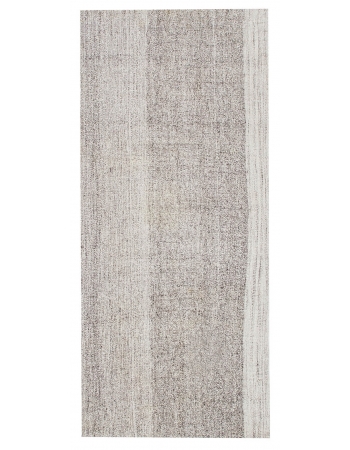 Small Gray Vintage Kilim Rug - 2`11